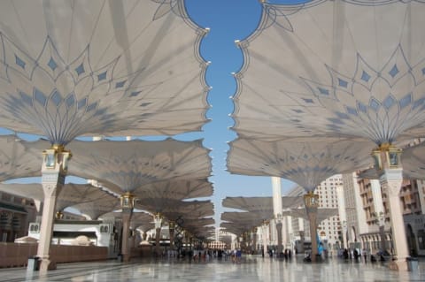 Al-Masjid al-Nabawi (The Mosque of the Prophet) in Medina