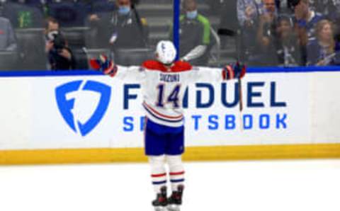 TAMPA, FLORIDA – JUNE 30: Nick Suzuki #14 of the Montreal Canadiens (Photo by Mike Ehrmann/Getty Images)