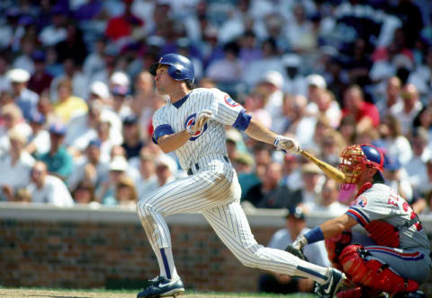 Ryne Sandberg of the Chicago Cubs. Mandatory Credit: Photo By USA TODAY Sports Copyright (c) 1992 USA TODAY Sports