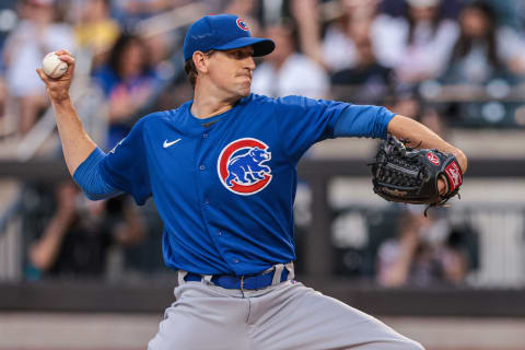 Kyle Hendricks. Mandatory Credit: Vincent Carchietta-USA TODAY Sports