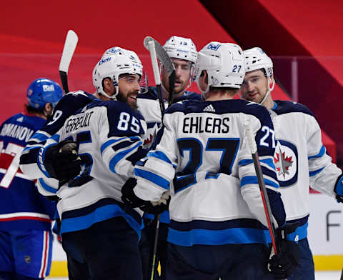 Winnipeg Jets forward Andrew Copp (9). Mandatory Credit: Eric Bolte-USA TODAY Sports