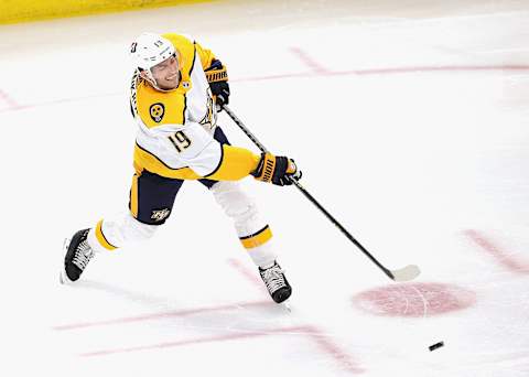 Calle Jarnkrok #19 of the Nashville Predators (Photo by Jonathan Daniel/Getty Images)