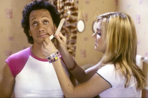 Rob Schneider and Anna Faris in The Hot Chick (2002).