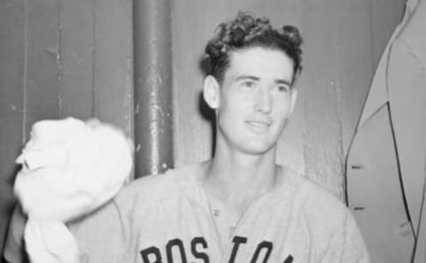 Ted Williams of the Boston Red Sox.