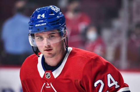 Adam Brooks #24 of the Montreal Canadiens (Photo by Minas Panagiotakis/Getty Images)