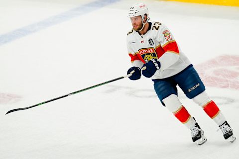 Jun 13, 2023; Las Vegas, Nevada, USA; Florida Panthers forward Carter Verhaeghe (23)  . Mandatory Credit: Lucas Peltier-USA TODAY Sports