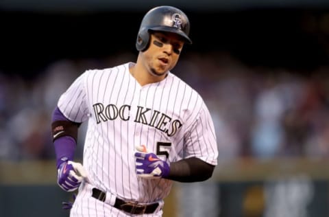 DENVER, CO – AUGUST 02: Carlos Gonzalez