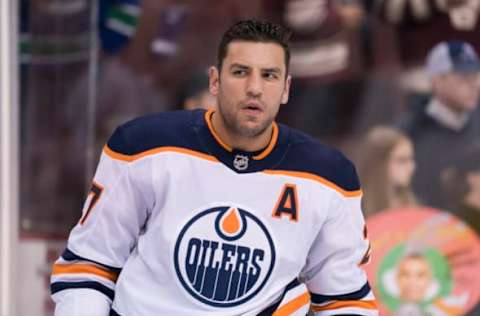 Milan Lucic #27, Edmonton Oilers (Photo by Rich Lam/Getty Images)