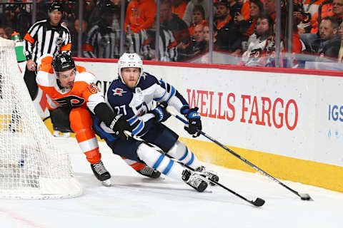 PHILADELPHIA, PA – FEBRUARY 22: Nikolaj Ehlers Montreal Canadiens Max Domi (Photo by Mitchell Leff/Getty Images)