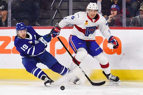 LAVAL, QC – NOVEMBER 13: Laval Rocket Montreal Canadiens (Photo by David Kirouac/Icon Sportswire via Getty Images)