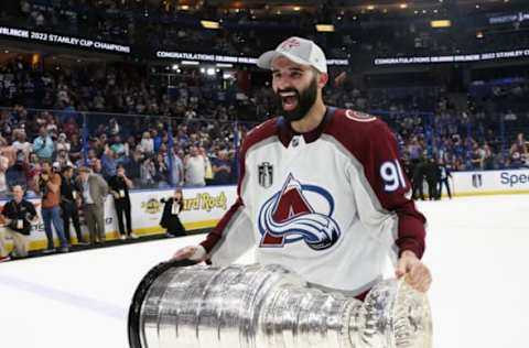 Nazem Kadri #91, Colorado Avalanche (Photo by Bruce Bennett/Getty Images)