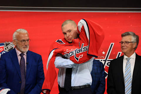 Ivan Miroshnichenko, Washington Capitals (Photo by Bruce Bennett/Getty Images)