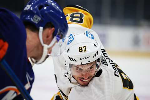 Sidney Crosby #87 of the Pittsburgh Penguins. (Photo by Al Bello/Getty Images)