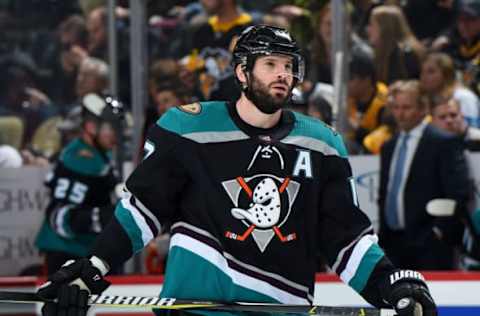 PITTSBURGH, PA – DECEMBER 17: Ryan Kesler #17 of the Anaheim Ducks skates against the Pittsburgh Penguins at PPG Paints Arena on December 17, 2018, in Pittsburgh, Pennsylvania. (Photo by Joe Sargent/NHLI via Getty Images)