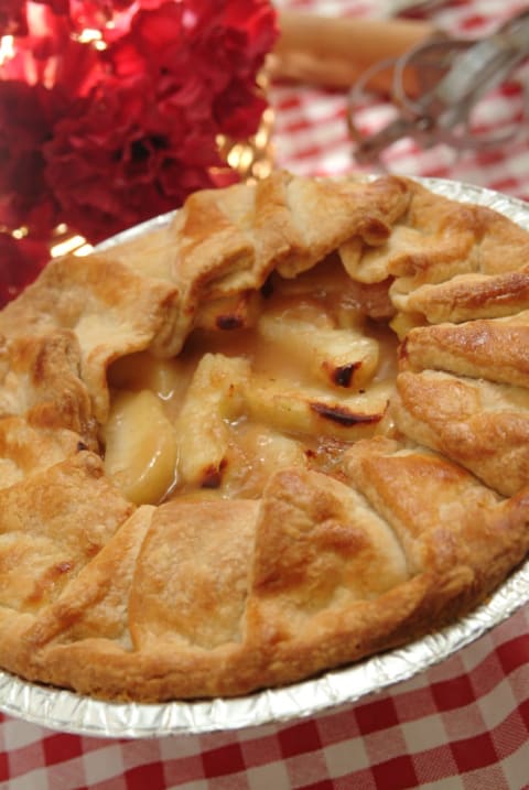 Caramel apple pie from Granny Scott's Pie Shop.