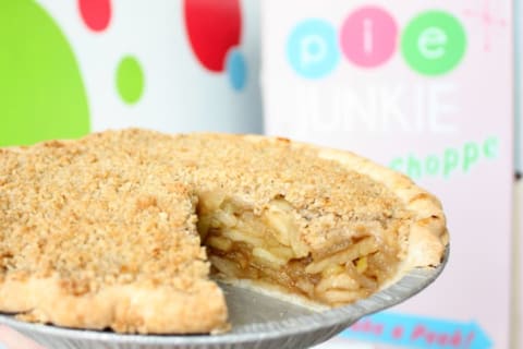 Apple crumble pie from Pie Junkie