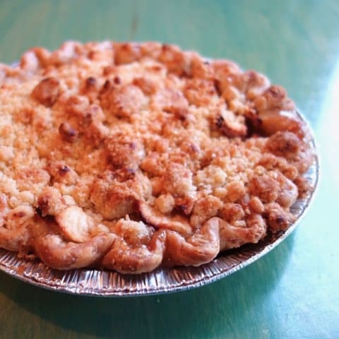 Apple crumb pie from Scratch bakery