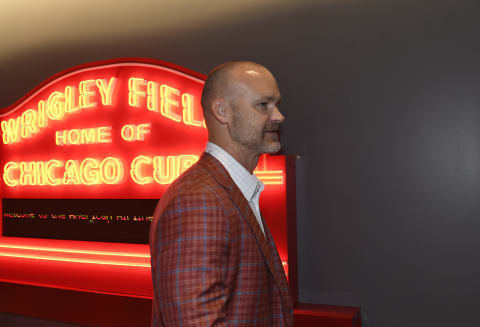 Chicago Cubs new manager David Ross (Photo by David Banks/Getty Images)