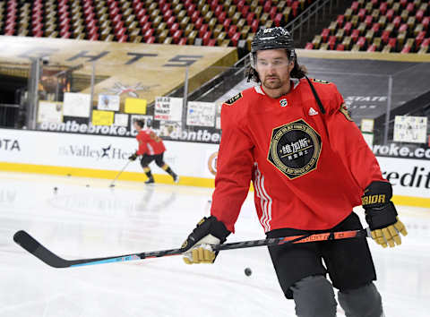 Mark Stone #61 of the Vegas Golden Knights. (Photo by Ethan Miller/Getty Images)