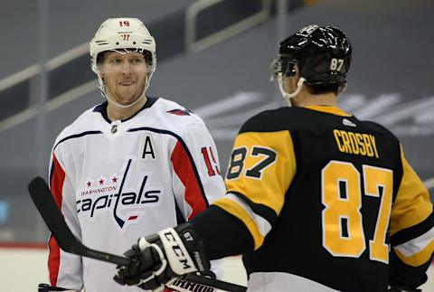 Washington Capitals center Nicklas Backstrom (19). Mandatory Credit: Charles LeClaire-USA TODAY Sports