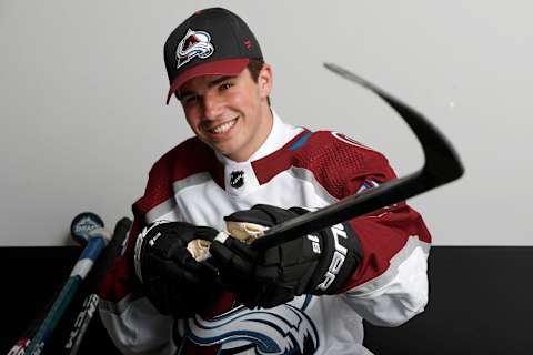 Alex Newhook, Colorado Avalanche. (Photo by Kevin Light/Getty Images)