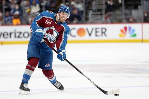 Devon Toews #7 of Colorado Avalanche (Photo by Matthew Stockman/Getty Images)