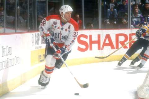 Dale Hunter, Washington Capitals (Photo by Mitchell Layton/Getty Images)