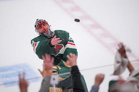 Minnesota Wild goaltender Marc-Andre Fleury (29): Brad Rempel-USA TODAY Sports