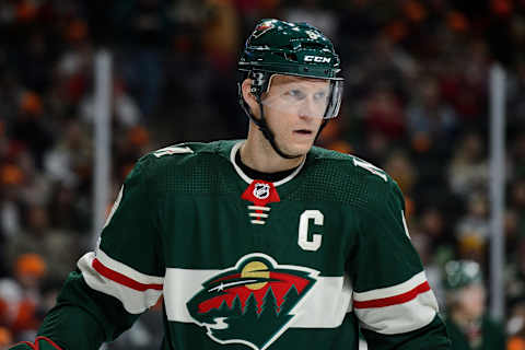 ST PAUL, MN – OCTOBER 31: Minnesota Wild, Mikko Koivu #9(Photo by Hannah Foslien/Getty Images)