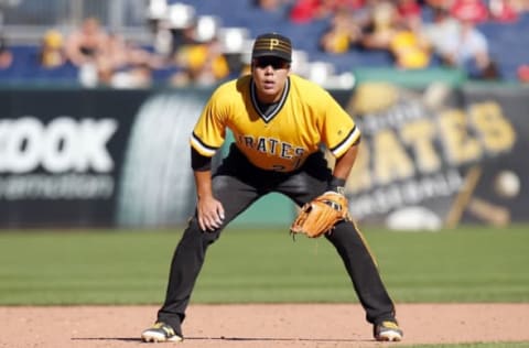 PITTSBURGH, PA – SEPTEMBER 25: Jung Ho Kang #27 of the Pittsburgh Pirates in action during the game against the Washington Nationals at PNC Park on September 25, 2016 in Pittsburgh, Pennsylvania. (Photo by Justin K. Aller/Getty Images)