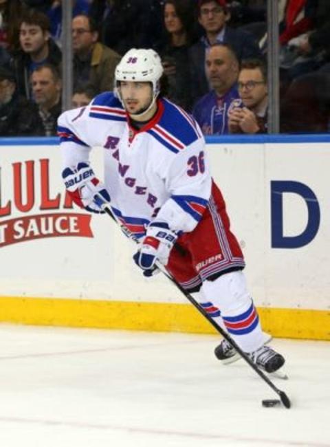 New York Rangers right wing Mats Zuccarello