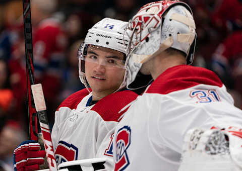 VANCOUVER, BC – DECEMBER 17: Nick Suzuki Montreal Canadiens (Photo by Rich Lam/Getty Images)