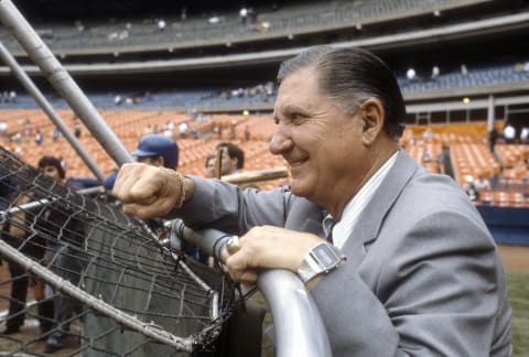 Dodger general manager Al Campanis in 1983. (Photo by Focus on Sport/Getty Images)