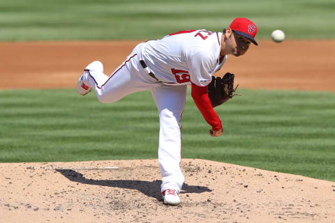 After having his best season since 2013, the Nationals signed Sanchez as their four-slot starter. Photo by Alex Trautwig/MLB Photos via Getty Images.