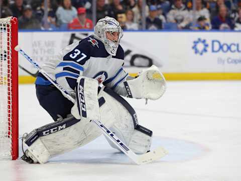 Winnipeg Jets, Connor Hellebuyck #37 (Photo by Timothy T Ludwig/Getty Images)