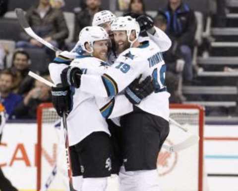 Joe Pavelski’s late goal opened the door for a San Jose Sharks shootout win. John E. Sokolowski-USA TODAY Sports