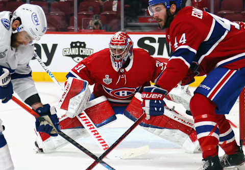 Carey Price #31 of the Montreal Canadiens. (Photo by Bruce Bennett/Getty Images)