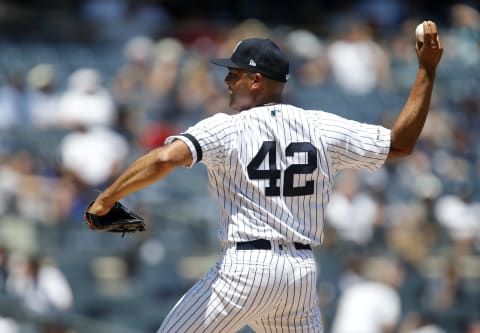 Rivera, the Sandman, is an almost impossible act for any Phillies fireman to follow. Photo by Jim McIsaac/Getty Images.