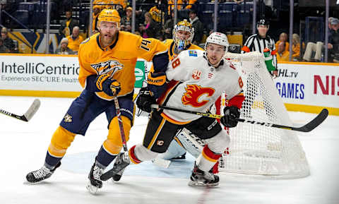 Mattias Ekholm, Nashville Predators (Photo by John Russell/NHLI via Getty Images)