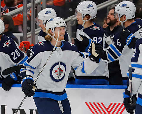 Winnipeg Jets, Kyle Connor (81) Mandatory Credit: Perry Nelson-USA TODAY Sports