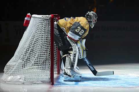 Vegas Golden Knights, Jonathan Quick #32. (Photo by Chris Unger/Getty Images)