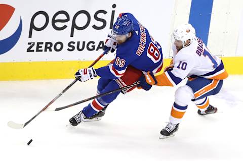 Pavel Buchnevich #89 of the New York Rangers (Photo by Andre Ringuette/Freestyle Photo/Getty Images)