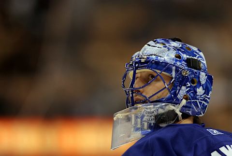 Andrew Raycroft, Toronto Maple Leafs (Photo by Harry How/Getty Images)