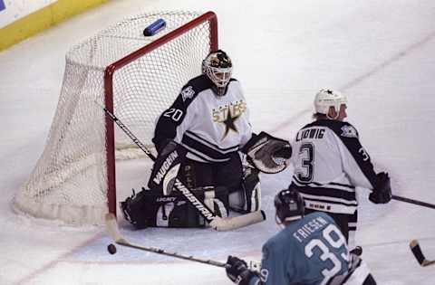 Dallas Stars, Eddie Belfour (Mandatory Credit: Stephen Dunn)