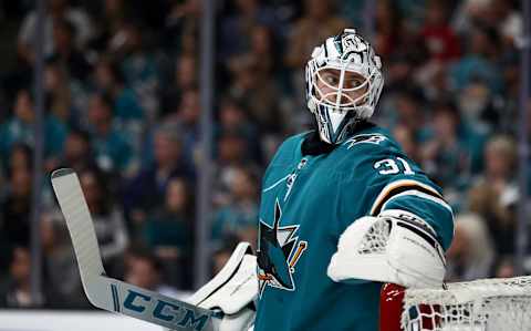 Martin Jones, San Jose Sharks (Photo by Ezra Shaw/Getty Images)