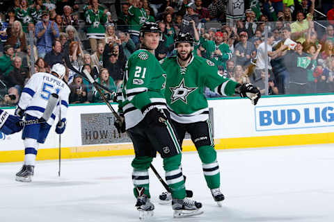 DALLAS, TX – FEBRUARY 18: Antoine Roussel