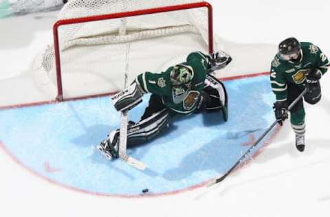 LONDON, ON – MARCH 26: Tyler Parsons. (Photo by Claus Andersen/Getty Images)