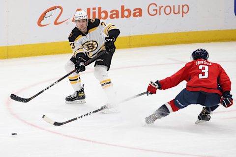 Boston Bruins defenseman Charlie McAvoy (73). Mandatory Credit: Geoff Burke-USA TODAY Sports