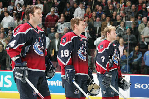 The West Coast Express, Vancouver Canucks. (Photo by Jeff Vinnick/Getty Images)