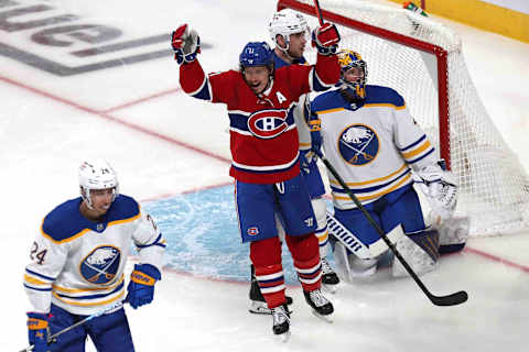 Feb 13, 2022; Montreal, Quebec, CAN; Montreal Canadiens right wing Brendan Gallagher Mandatory Credit: Jean-Yves Ahern-USA TODAY Sports